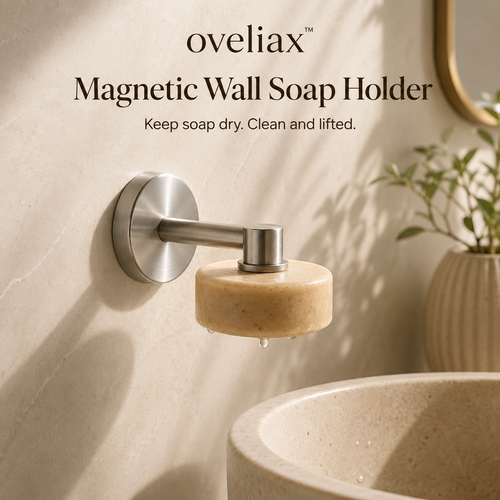 oveliax™ Magnetic Wall-Mounted Soap Holder